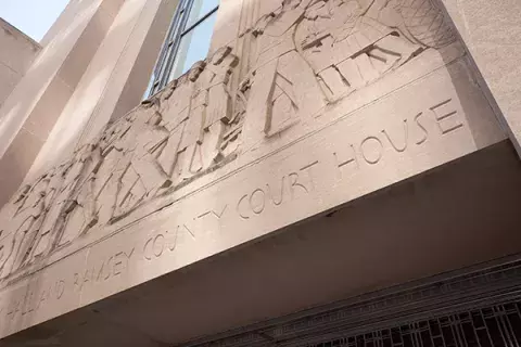 City Hall exterior reliefs