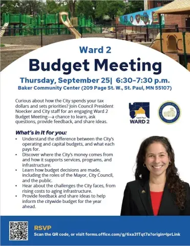 Ward 2 Budget Meeting Ward 2 Budget Meeting