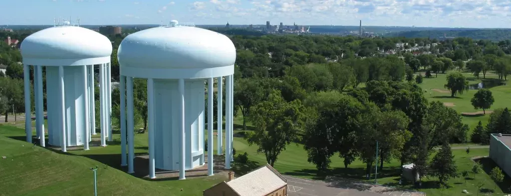 Highland water towers