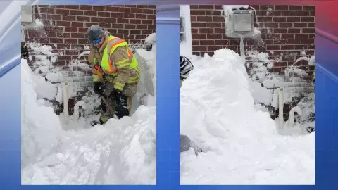 Clear furnace vents from snow to avoid carbon monoxide poisoning