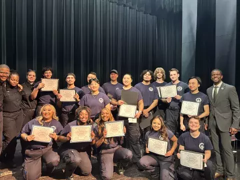 EMS Academy Graduates