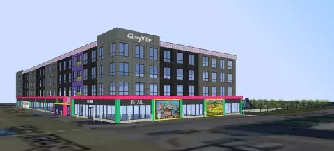 Render of Gloryville