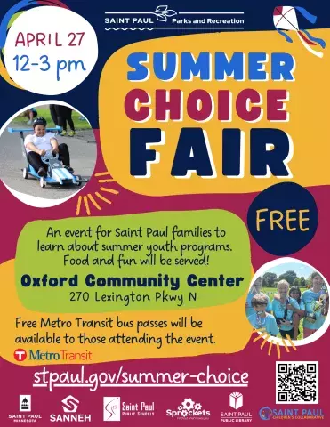 2025 Summer Choice Fair flyer