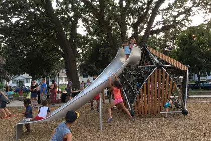 Image of kids at May Park