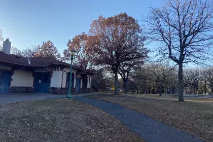 Newell Park Building - West Side Exterior