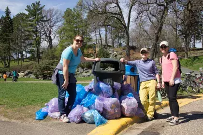 Group Trash pickup