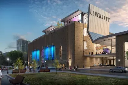 Rendering of New Roy Wilkins Auditorium Exterior